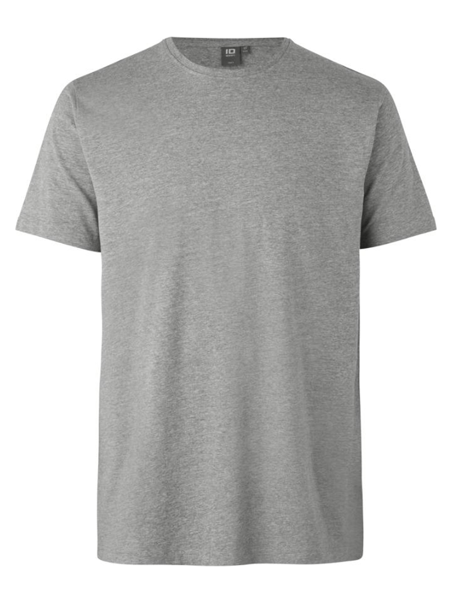 ID T-shirts / Polo 0594-gråmelange_S - Bygholm Menswear